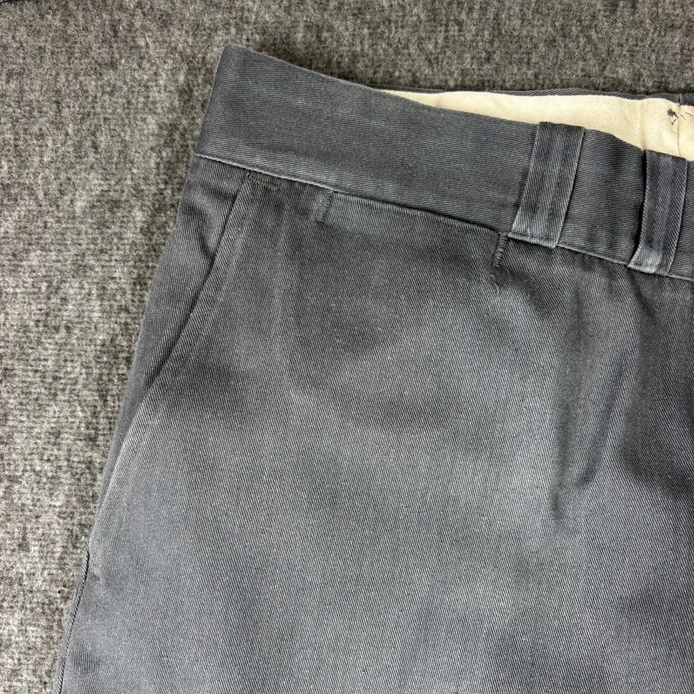 Vintage Big Mac JCPenney Mens Gray Work Pants 36x32 Made in USA Straight Leg
